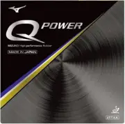 MIZUNO Table Tennis Rubber Qpower 83JRTA98 Black Thickness: 2.1