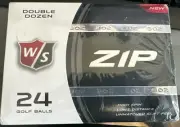 Wilson Staff ZIP Golf Balls Double Dozen- White