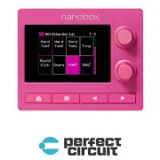 1010 Music Nanobox Razzmatazz Compact DRUM MACHINE - NEW - PERFECT CIRCUIT