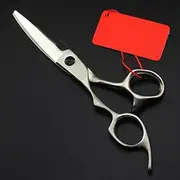 Professional Hair Cutting Shears, Japan 6.0 Barber Left Hand Hairdressing Scissors Hair Cutting Shears Thinning Hairdresser Scissor Salon Tools