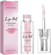 Hydrating Plumping Lip Oil, Color Changing Lipstick Cosmetics, Moisturizing Lip Glow Oil Plumping Glimmer Glow Lipstick, Non-sticky, Hydrating Lip Care For Women