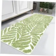 Bathroom Rug Runner - Long Bath Mat for Large Runner-24" x 59" Sage Green