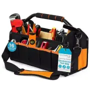 Open Top Electricians Tool Bag - Custom Electrician Organizer, Tool Carrier -...