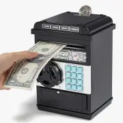 NNETM Electronic Password Piggy Bank - Fun & Secure Savings (Black)