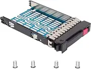 2.5 SAS Hard Drive Tray Caddy Replacement Hot Swap Hard Disk Adapter Bracket for HP DL360 DL380 DL385 DL580 HDD