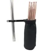 Portable Nylon Drum Stick Bag, Quick Change Drum Stick Holder for Drum Set, W...