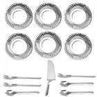 Cake Spatula Cake Serving Set Wedding Farmhouse Silverware Set