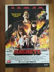 Machete Poster Original Movie Release Poster