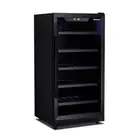 Husky Vino Pro Riserva 240L Single Zone Wine Fridge in Matt Black (HUSWS72SMBZY)