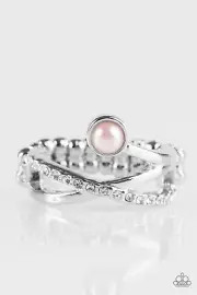 Paparazzi Ring- Front Glam- Pink