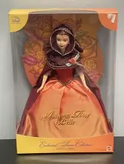 Brand New In Box Beauty and the Beast Barbie Autumn Rose Belle 2000