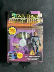 Star Trek Starfleet Academy Cadet PICARD w/ CD-ROM. Vintage Playmates Toys
