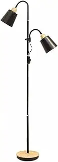Floor Lamp Standing Lamp Floor Light Floor Lights Wooden Floor Lamp LED Wrought Iron Personality Vertical Adjustable Floor Lamps Reading Lamp Floor Lamps for Living Room