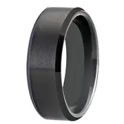 Tungsten Black Wedding Band