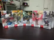 Nintendo Amiibo LOT Wolf Link Zelda Shulk Smash Bros Wolf Persona Joker Sealed