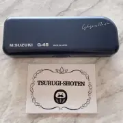 SUZUKI G-48 12-hole chromatic harmonica 48 notes Gregoire Maret Model genuine