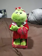 Flirty Flashers Flirty Dancers Frog Plush NIB Unbelievable Valentines Kiss Me