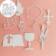 Holy Grail Cross Pigeon Set Metal Die Cuts, INS Set Metal Cutting Dies Cut Stenc