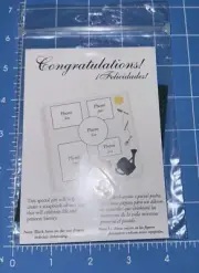 Creative Memories Congratulations - Garden - Tools Sun Flowers - Scrapbooking