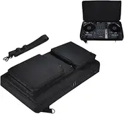 DJ controller case for Pioneer DDJ FLX6 gt,Pioneer DDJ FLX6 Soft travel storage box compatible with pioneer DDJ SX/DDJ SX2/DDJ SX3, portable controller protective bag with adjustable shoulder straps