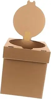 QSTDGVPW Foldable Toilet Travel Potty Car Toilet Multifunctional Stool Trash Can, Portable Potty for Boat, Hiking, Fishing Long Trips