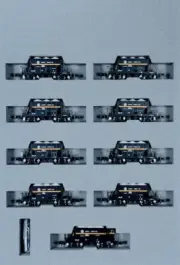 Kato 10-2007 HOKI 5200 Limestone Freight Train 9-Car Set N Scale