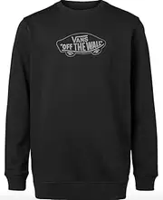 [Vans] Unisex Kid's Off The Wall Board Crew Ii-b Sweatshirt