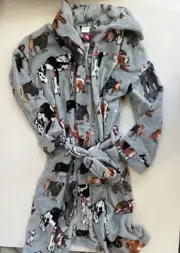Vera Bradley Fleece Dog Show Robe Gift Dogs Small/Medium S M