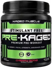 Stimulant Free Pre Workout Powder; KAGED MUSCLE Preworkout for Men & Pre Workout