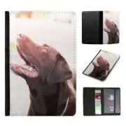 PASSPORT ITINERARY ORGANIZER|CUTE ADORABLE LABRADOR DOG #26