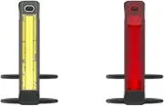 Knog Plus Bicycle Front and Rear Light Twinpack, Black