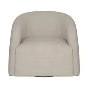 [Sleeping Giant] Decker Teddy Natural Swivel Chair