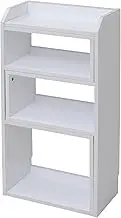 JK plan stretching rack width out effectively utilized under a flat-screen counter storage counter 40 72 White YHK-0206-WH
