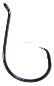 Gamakatsu Octopus Circle Fishing Offset Point Hooks #5/0 Black 6/Pack 208415