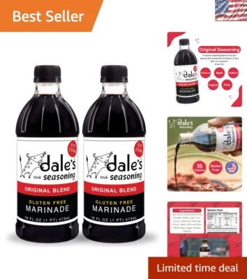Savory Gluten-Free Spice Blend by Dale's | 16 oz Bottles - Instant Flavor