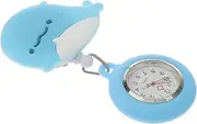 [TEMPNAP] Pocket Watch Nursing Clock Fob Watch for Nurses Watches Funny Glow Women Second Nurses Fob Watch Retractable Fob Watch Retractable Watch Star Fob Watch Blue Stainless Steel