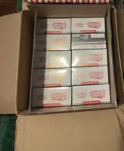 Case of 10 Scarlet & Violet White Flare Elite Trainer Box ETB Pokemon TCG SV10.5