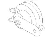 Genuine Nissan High Note Horn 25610-9JJ0A