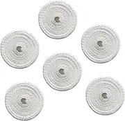 Gatuida 6Rolls Meat Packaging Netting Sausage Netting Roll for Cooking Elastic Cotton Twine for Trussing Meat for Home Food Shop Use for Sausages Ham
