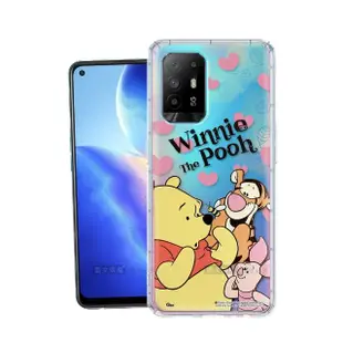 【Disney 迪士尼】OPPO Reno5 Z 5G 繽紛空壓安全手機殼