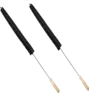 2 Pack Dryer Vent Cleaner Kit Clothes Dryer Lint Brush Vent Trap Cleaner Long Flexible Vacuum Brush Cleaning Supplies Home Essentials