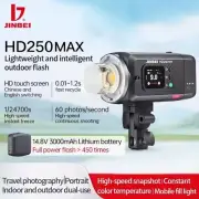 JINBEI HD250MAX 220W TTL HSS 1/24700s Outdoor DSLR Camera Speedlite Flash Light