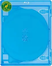 COMCOM BD Case (Blu-Ray Case) Holds 3 Cards, Includes Bluray Logo (Set of 5)