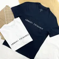 在飛比找蝦皮商城精選優惠-Armani Exchange 繡字 短T  60kg以內 