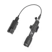 M600C 600 Lumens Tactical Flashlight, with Remote Pressure Switch and Switch ...