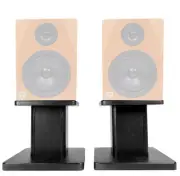 Rockville 8” Black Studio Monitor Speaker Stands For Rockville DPM5C