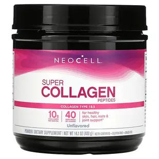 [iHerb] NeoCell 超級膠原蛋白肽，原味，14.1 盎司（400 克）