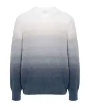 Off-White Arrow Grad Gradient Effect Knitted Jumper S,L,XXL,M Gray