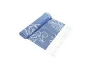 J.Elliot Home Coral Turkish Towel 90x180cm Dusty Blue & White Modern Home Decor