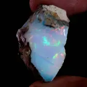 21.40Ct Amazing Ethiopian "Play-Of-Color" Fire Opal Rough 100% Natural Gemstone